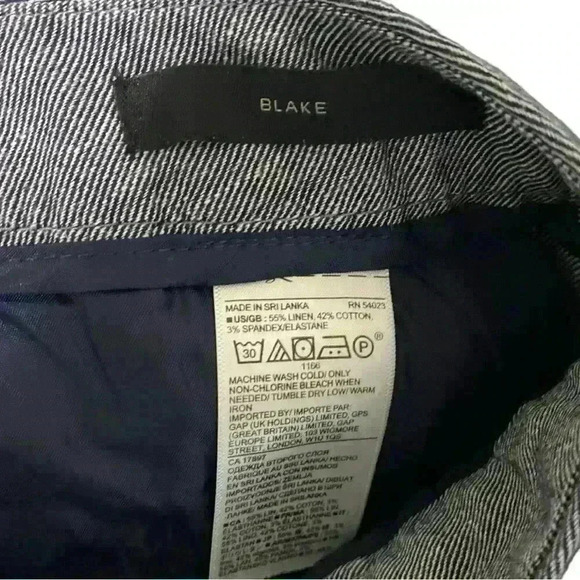 Banana Republic Women’s Blake Wide Leg-Fit Stretch Linen-Cotton Pants - Picture 9 of 10